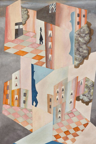 Léopold Survage, Sans titre (detail), 1917. Courtesy of Rosenberg & Co.