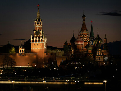 El Kremblin, residencia oficial del presidente de la Federación de Rusia en Moscú