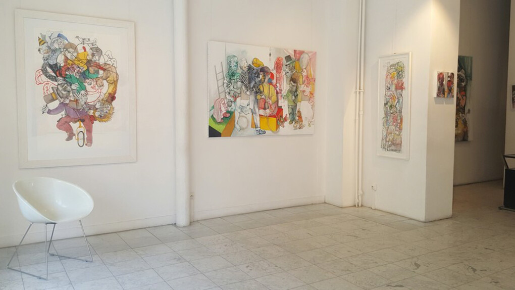 The Circus. Courtesy of Galerie Claire Corcia