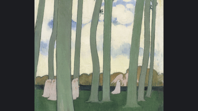 Maurice Denis
Paisaje con árboles verdes
© RMN-Grand Palais (Musée d'Orsay) / Hervé Lewandowski