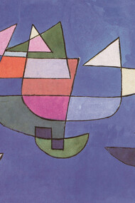 Paul Klee, Sailing Boats, 1927, watercolour on paper mounted on cardboard, 22.8 x 30.2 cm, Zentrum Paul Klee, Bern