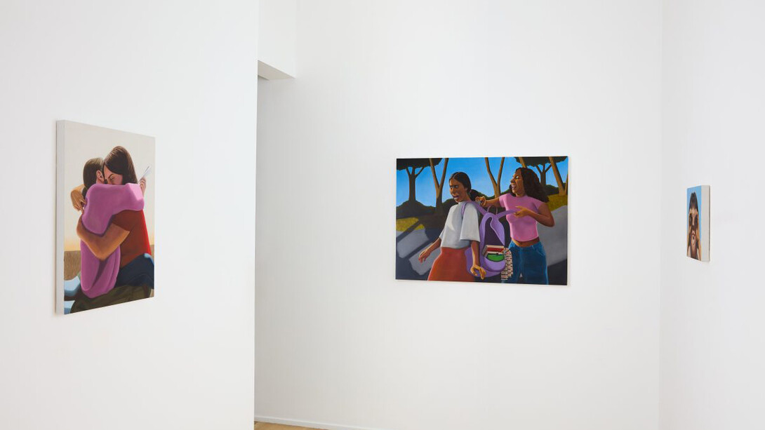 Berenice Vargas Bravo, Un patio particular, exhibition view. Courtesy of Andrew Rafacz 