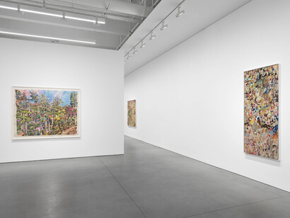 Ivan Morley, Tragegedy, [sic], exhibition view. Courtesy of David Kordansky Gallery