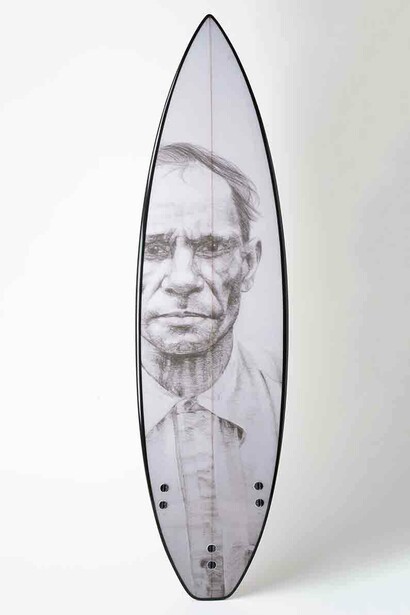 Talking blak to history, artwork in exhibition. Courtesy of the National Museum of Australia
