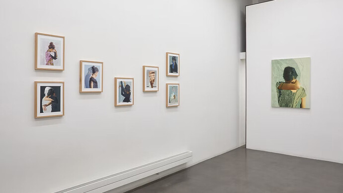 Sepideh Salehi, Assemblages, vista della mostra. Cortesia di Galleria Anna Marra