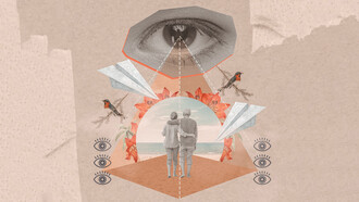 Tout ce que nous avons été se reflète dans un regard qui soutient encore le monde