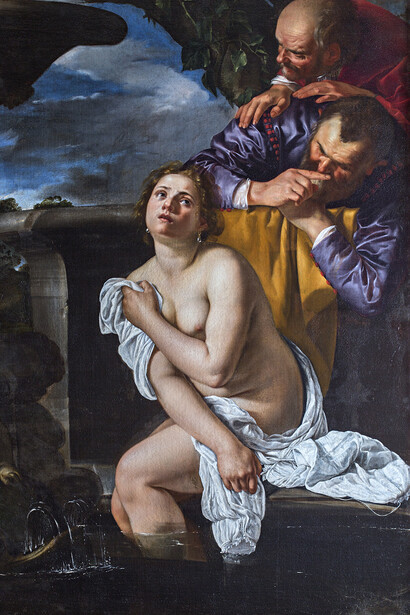 Artemisia Gentileschi, Susannah and the Elders, 1622 © ph. Bob Laughton - The Burghley House Collection