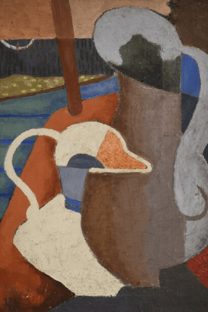 Dorothy Dehner, Virgin Island still life, 1932. Courtesy of Rosenberg & Co.