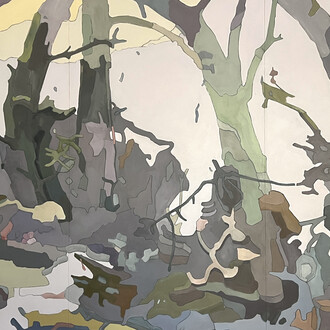 Mary Case, Terra incognita (detail), 2026. Courtesy of Wally Workman Gallery