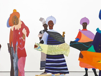 Lubaina Himid Warp and Weft. Courtesy of Firstsite