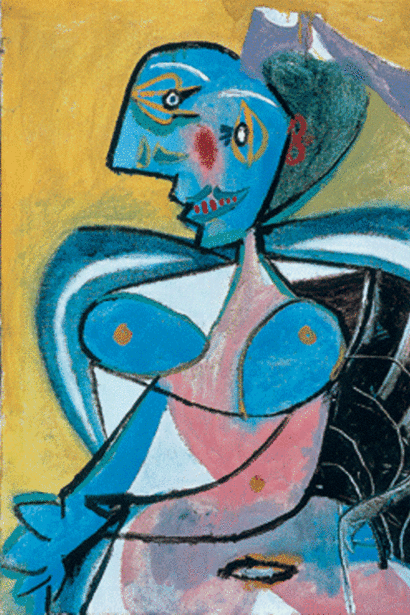 Pablo Picasso, Lee Miller’s Portrait as Arlésienne, 1937. Oil on canvas, Private Collection 
© Picasso Estate. VEGAP
