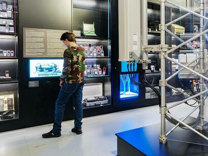 Subject: hello, exhibition view. Courtesy of Tekniska Museet