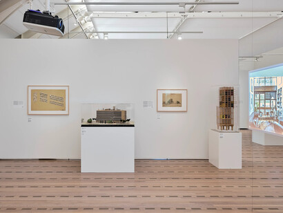 Le Corbusier, The order of things, exhibition view. Courtesy of Zentrum Paul Klee