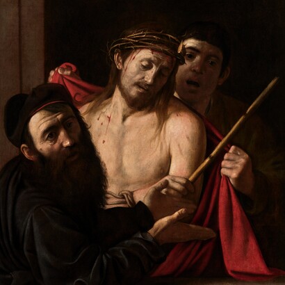 Caravaggio, "Ecce Homo", 1605(?), Museo del Prado, Madrid, Spagna