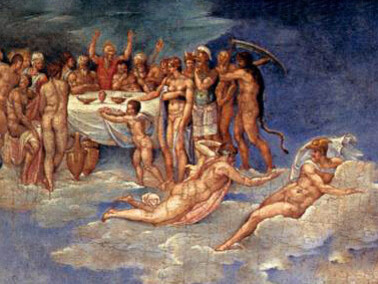 Battista Franco detto il Samolei, La battaglia di Montemurlo, particolare