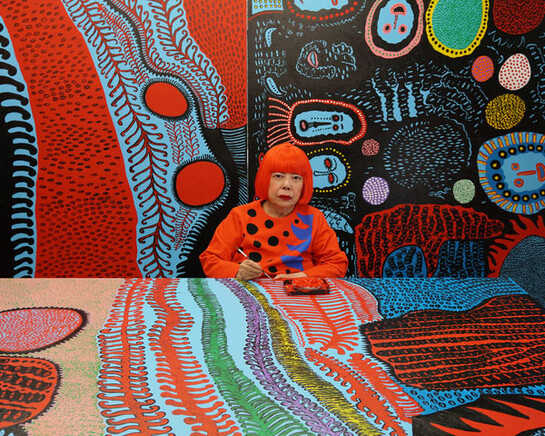 Yayoi Kusama. Courtesy of David Zwirner
