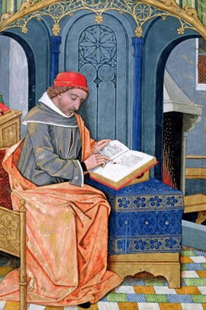 Arcimatteo in una miniatura di Robinet Testard