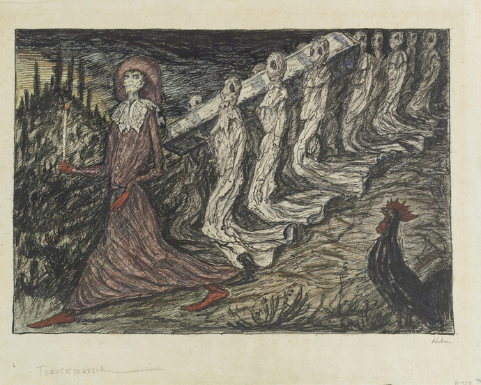 The Hour of Birth. Courtesy of Leopold Museum 