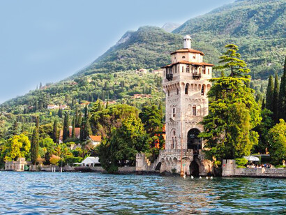 In riva al Lago di Garda