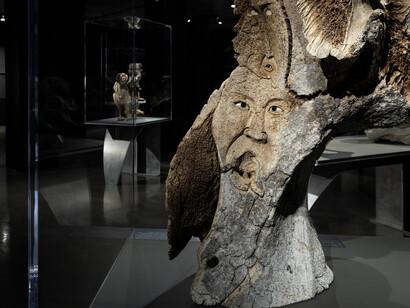 Manasie Akpaliapik, Univers inuit, vue de l'exposition. Avec l'aimable autorisation du Musée McCord Stewart