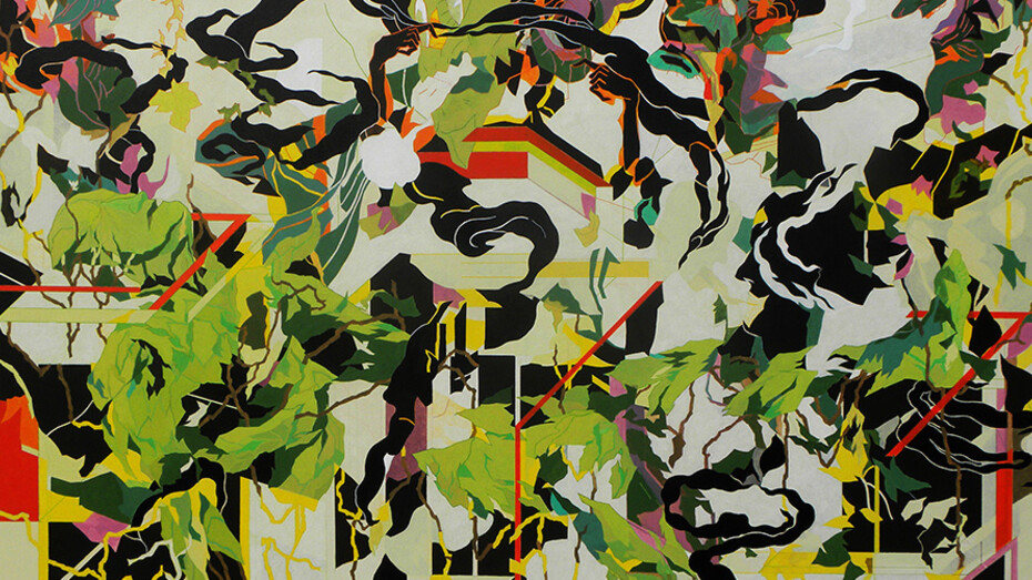 Sush Machida and Jon Fox. Courtesy of Corey Helford Gallery