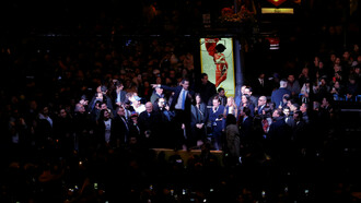 Juan Guaidó tuvo un encuentro con venezolanos emigrados el pasado sábado en la madrileña Puerta del Sol, después de verse con los líderes de la oposición y con la ministra de Exteriores