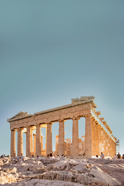 The Parthenon, Greece: both the overarching vision and the broken-down steps must exist harmoniously for a project to see success