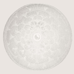 Tahiti Pehrson, Light Expansion, Hand cut 100% Cotton Rag, 60 x 60 inches