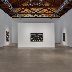 Roger Brown, Weathervane, exhibition view. Courtesy of Gray Gallery