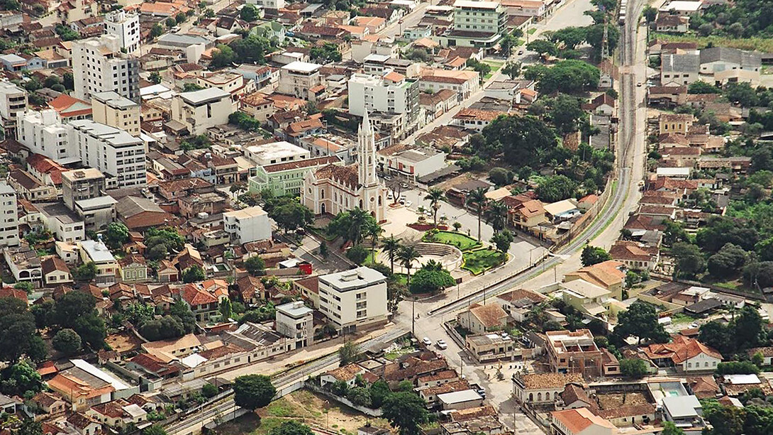 A cidade de Carmo do Cajuru