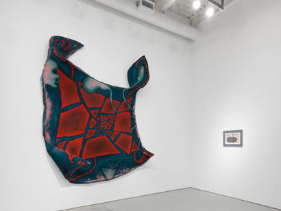 Singing in unison, part 12: painting in space, exhibition view. Courtesy M. David & Co.