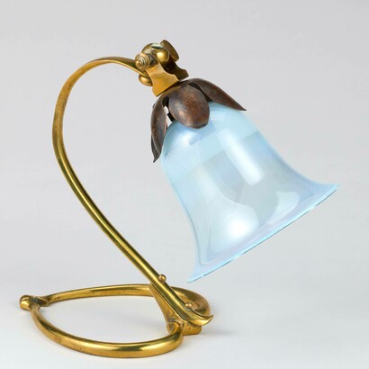 William Arthur Smith Benson, Pendant Light, around 1898, Glass: James Powell & Sons, W.A.S. Benson & Co. Ltd., Photo: Brain Trust Inc