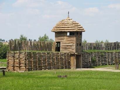 Biskupin, Polonia. Murallas
