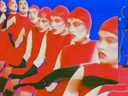 Jennifer Juniper Stratford, Still from Telefantasy studios video archive. Courtesy of Gerald Peters Contemporary