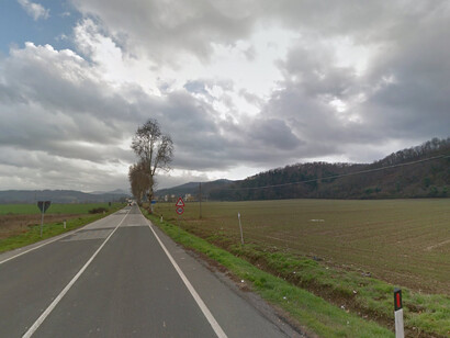 La strada per il Castello di Cafaggiolo