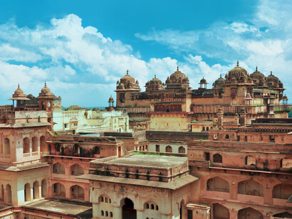 Jahangir Mahal dates back to the 17th century