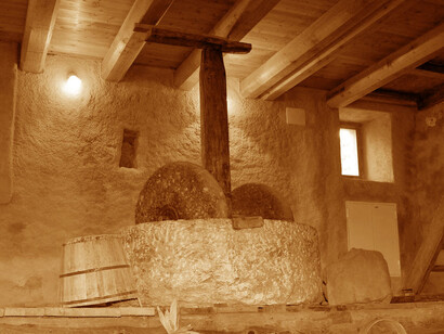 Al mulino Menicagli a Casciana Terme il mugnaio andava a prendere il grano direttamente sul podere e riportava la farina