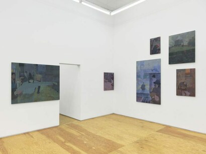 Sasha Brodsky, Dwelling place, exhibition view. Courtesy of Margot Samel