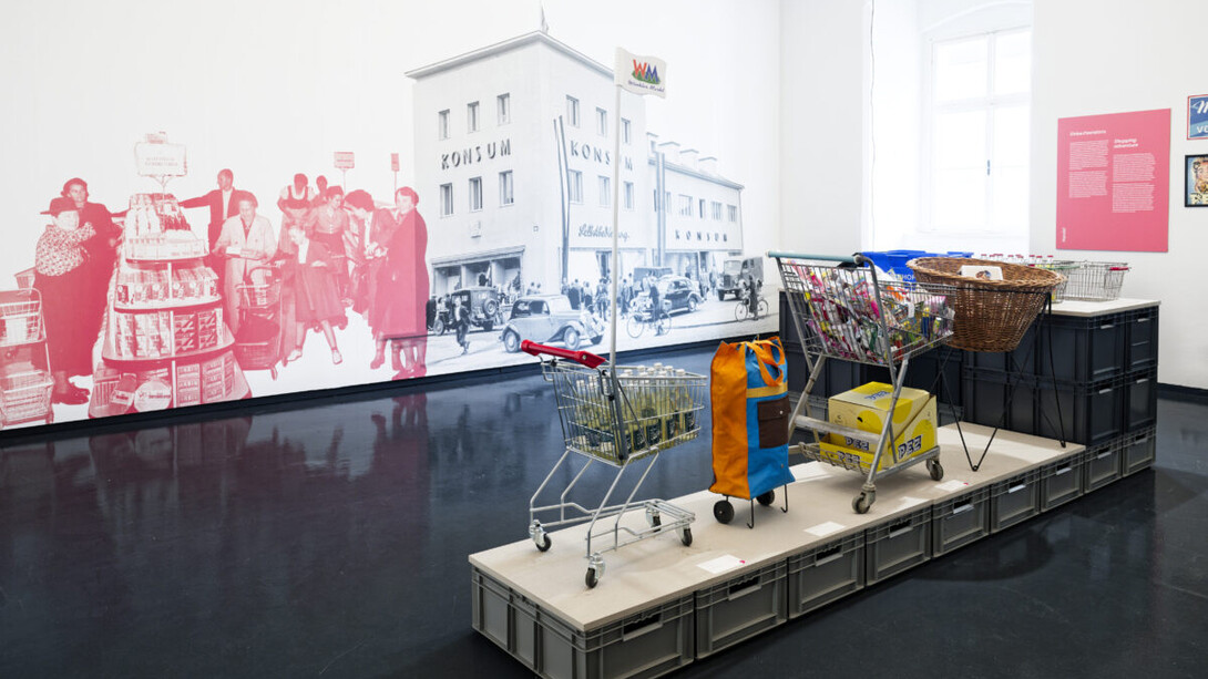 Made in Linz. Standort für handel, industrie und handwerk, ausstellungsansicht. Mit freundlicher genehmigung des Nordico Stadtmuseums