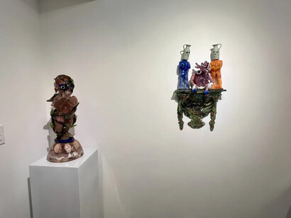 de la Torre Brothers, Psychopomp, exhibition view. Courtesy of Ruiz-Healy Art