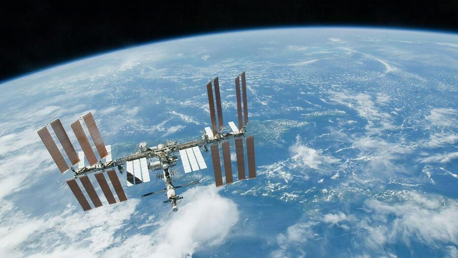 La ISS Stazione spaziale internazionale, foto Data Manager