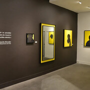 M’barek Bouhchichi, Ce que je suis, ce que nous sommes, vue d’exposition. Avec l’aimable autorisation de L’Atelier 21