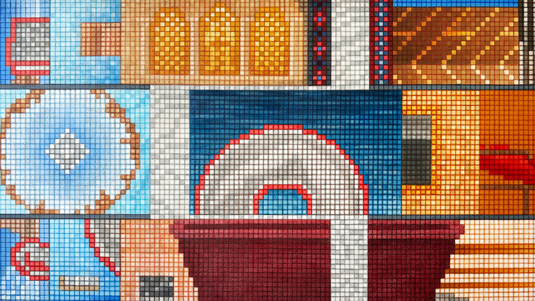 James Gold, Interlace II (detail), 2025. Courtesy of Morgan Lehman Gallery