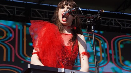 Teri Gender Bender of Le Butcherettes at Ruido Fest 2016. Photo: Catalina Maria Johnson
