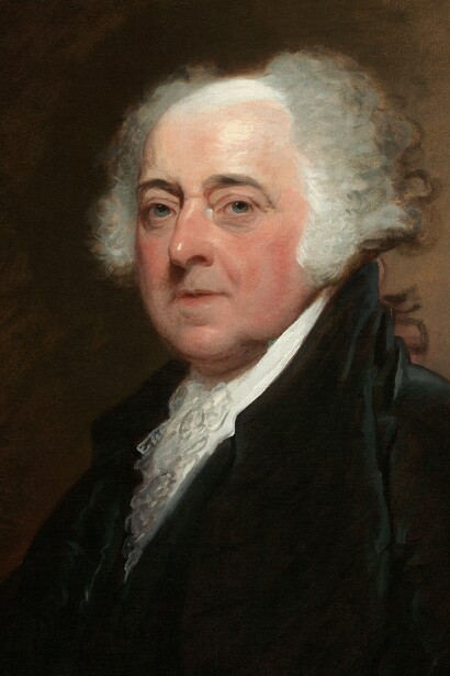 Retrato de John Adams, óleo sobre lienzo, Gilbert Stuart, circa 1800/1815
