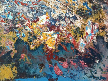 Alexander Polzin, Flying Robert, 2014, 150 x 80 cm, Oil on board