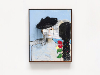 Magnus Plessen, Affiche d’un théâtre imaginaire. Courtesy of Galerie Lelong 