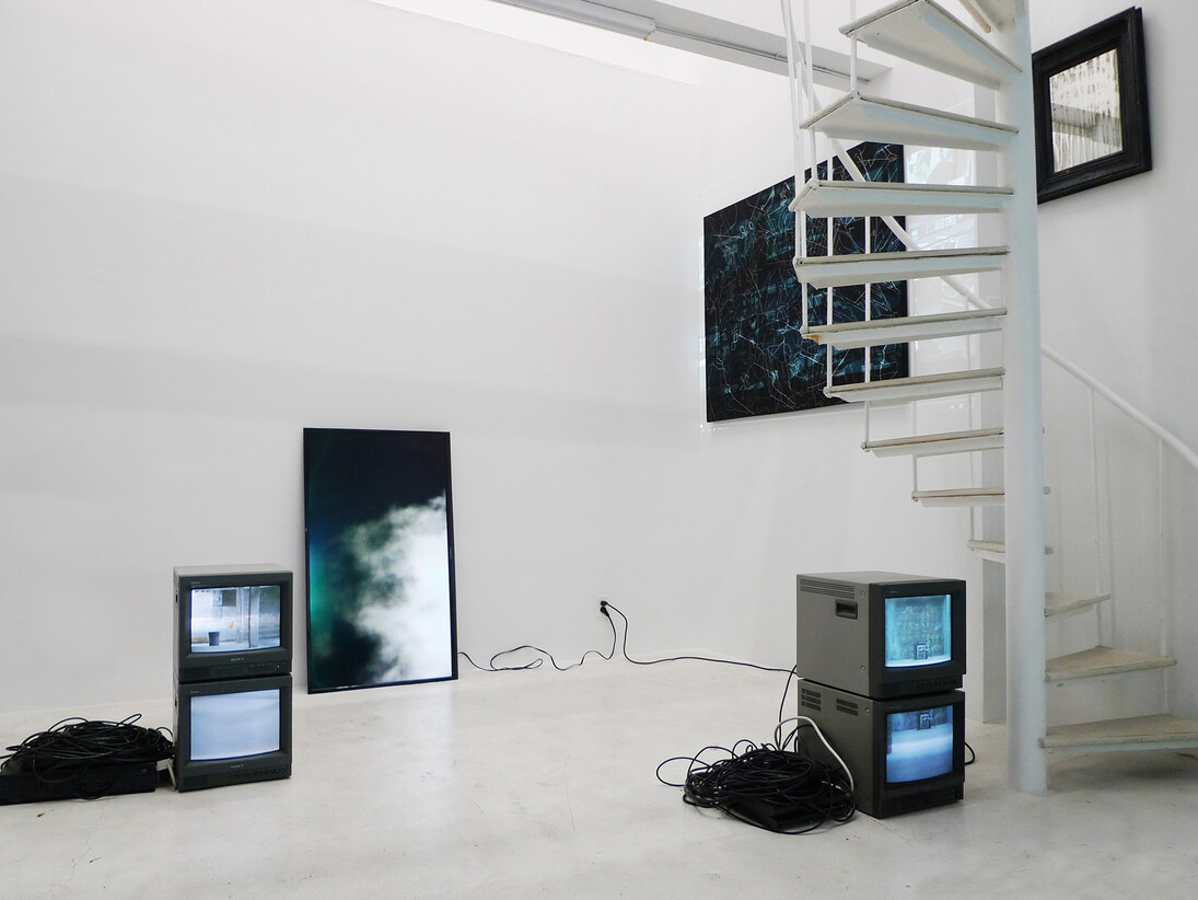 In the cloud, installation view 6