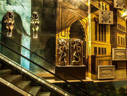 Mumbai Airport Art Wall