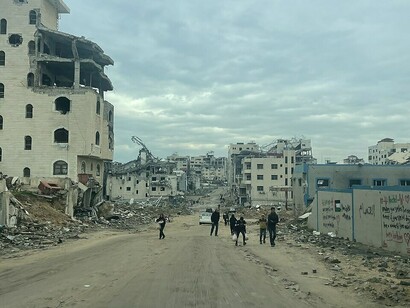 The ruins of Gaza after the 2023–2025 war, with residents facing severe hardship